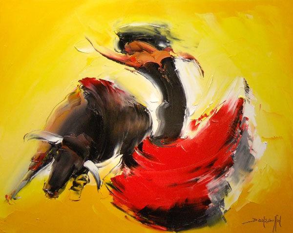 Abstract Oil Paintings by Daniel Densborn