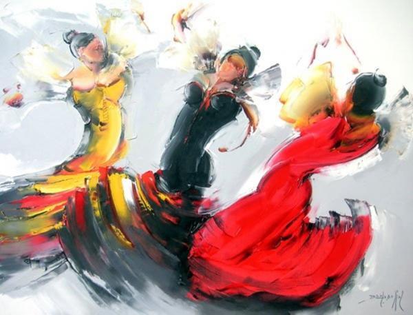 Abstract Oil Paintings by Daniel Densborn