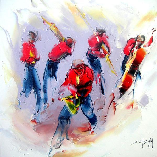 Abstract Oil Paintings by Daniel Densborn