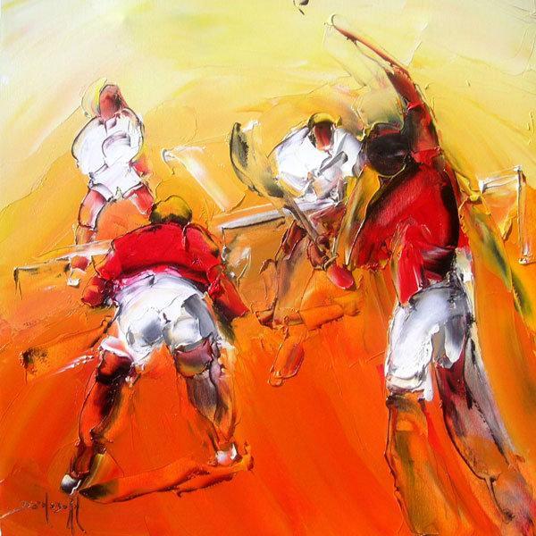 Abstract Oil Paintings by Daniel Densborn