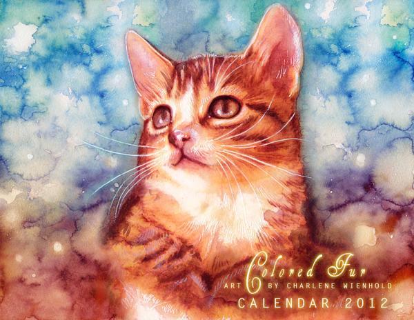 Cat Watercolors by Aurora Wienhold