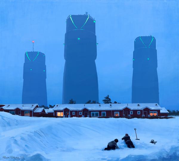 Paintings by Simon Stalenhag