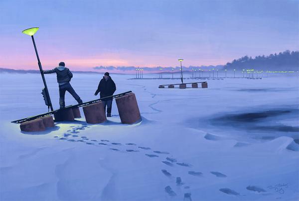 Paintings by Simon Stalenhag