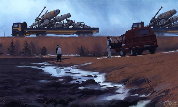 Paintings by Simon Stalenhag
