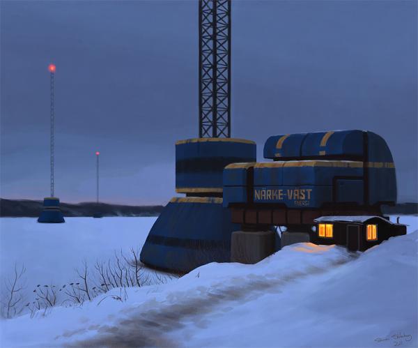 Paintings by Simon Stalenhag
