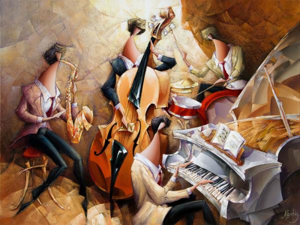 Paintings by Nathan Brutsky
