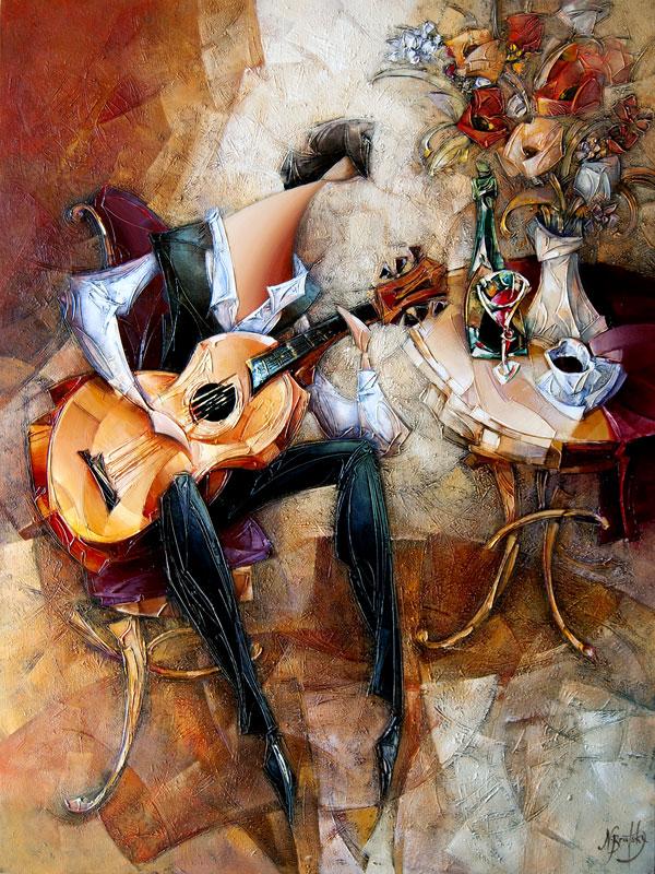 Paintings by Nathan Brutsky