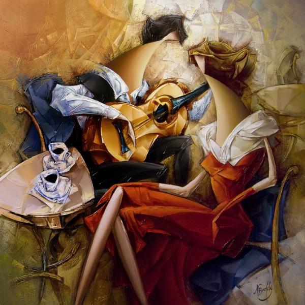 Paintings by Nathan Brutsky