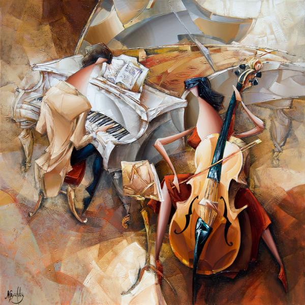 Paintings by Nathan Brutsky