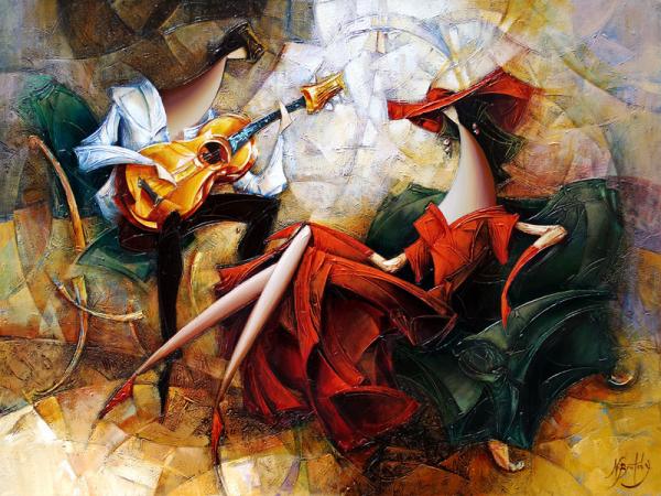 Paintings by Nathan Brutsky