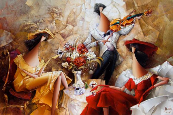 Paintings by Nathan Brutsky