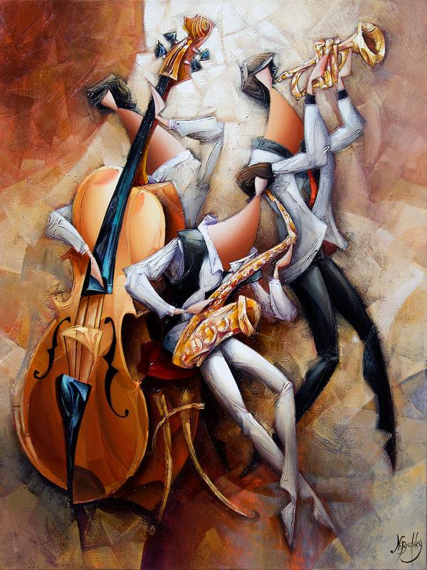 Paintings by Nathan Brutsky