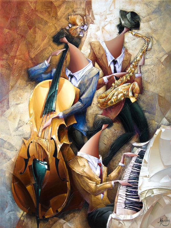 Paintings by Nathan Brutsky