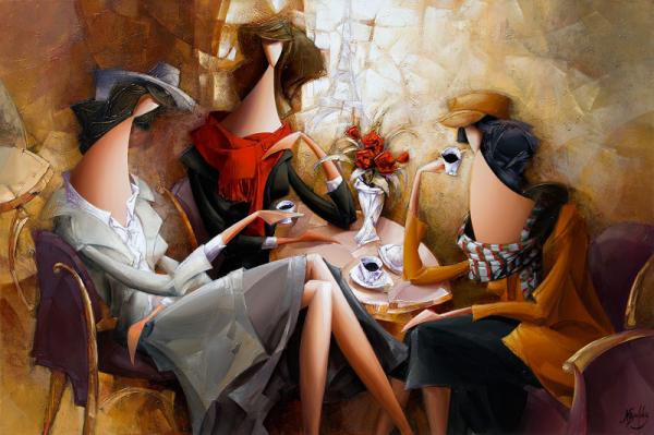 Paintings by Nathan Brutsky