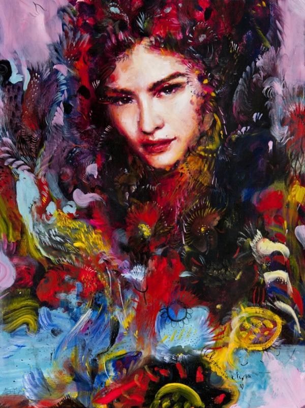 Paintings by Charmaine Olivia