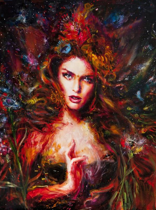 Paintings by Charmaine Olivia