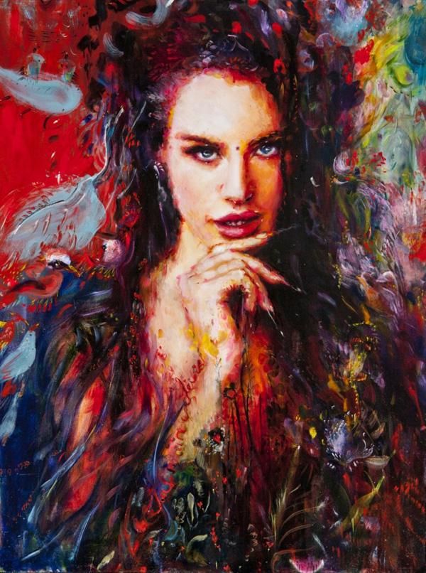 Paintings by Charmaine Olivia