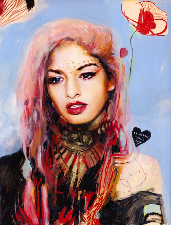 Paintings by Charmaine Olivia