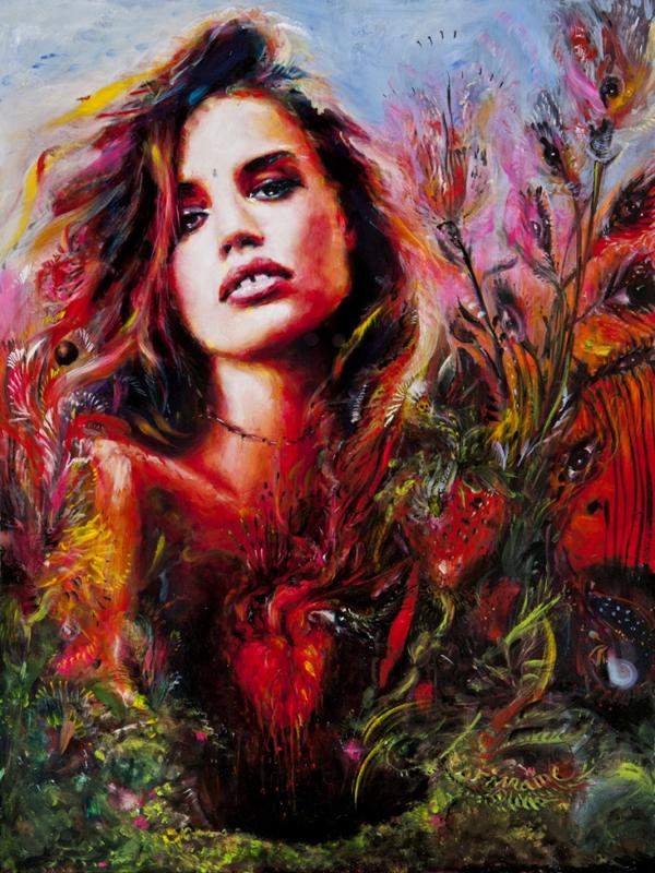 Paintings by Charmaine Olivia