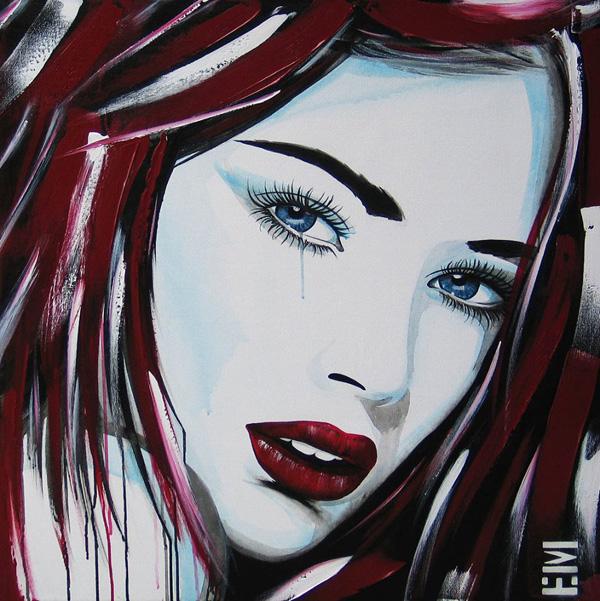 Striking Paintings by Emma Sheldrake