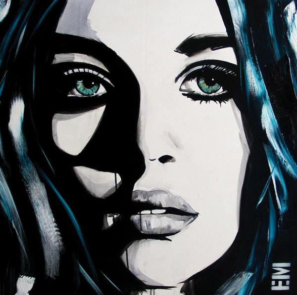 Striking Paintings by Emma Sheldrake