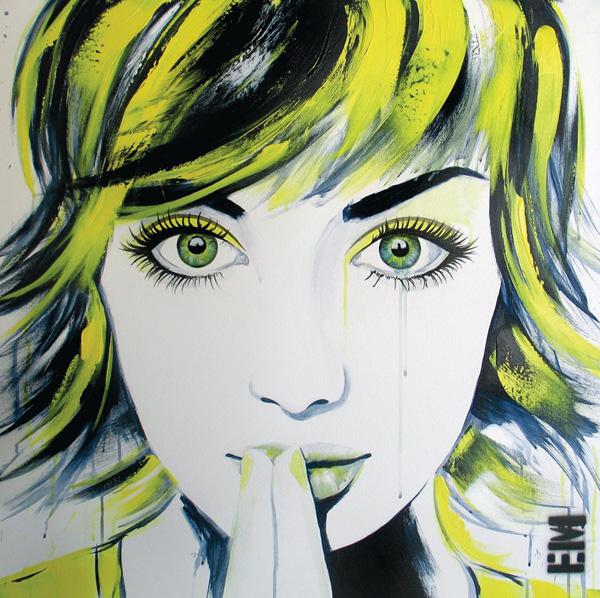 Striking Paintings by Emma Sheldrake