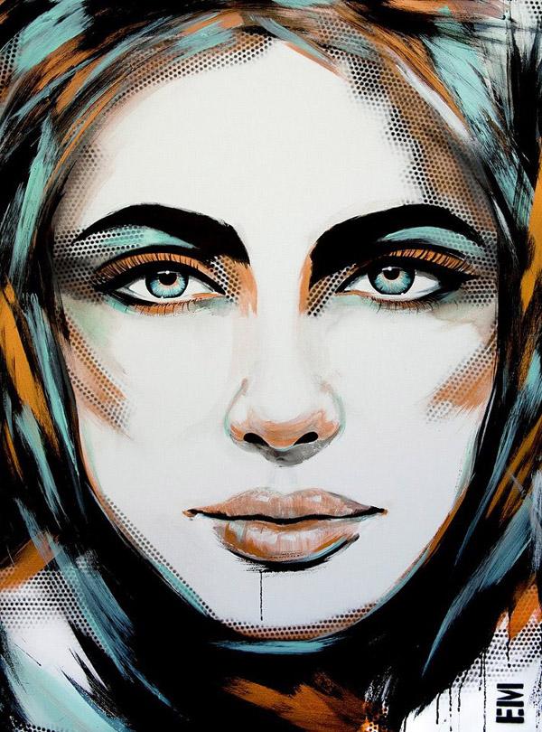 Striking Paintings by Emma Sheldrake