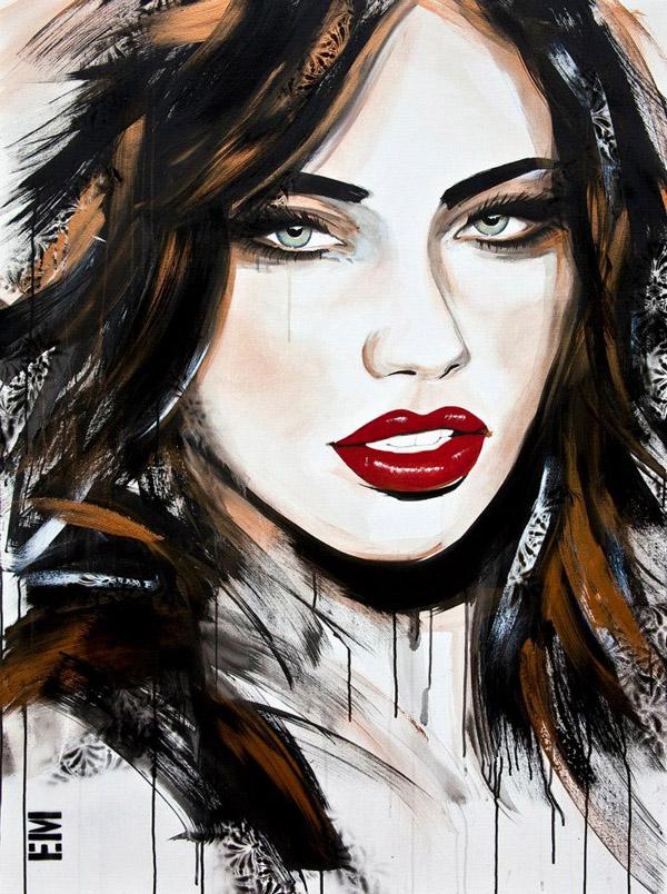Striking Paintings by Emma Sheldrake