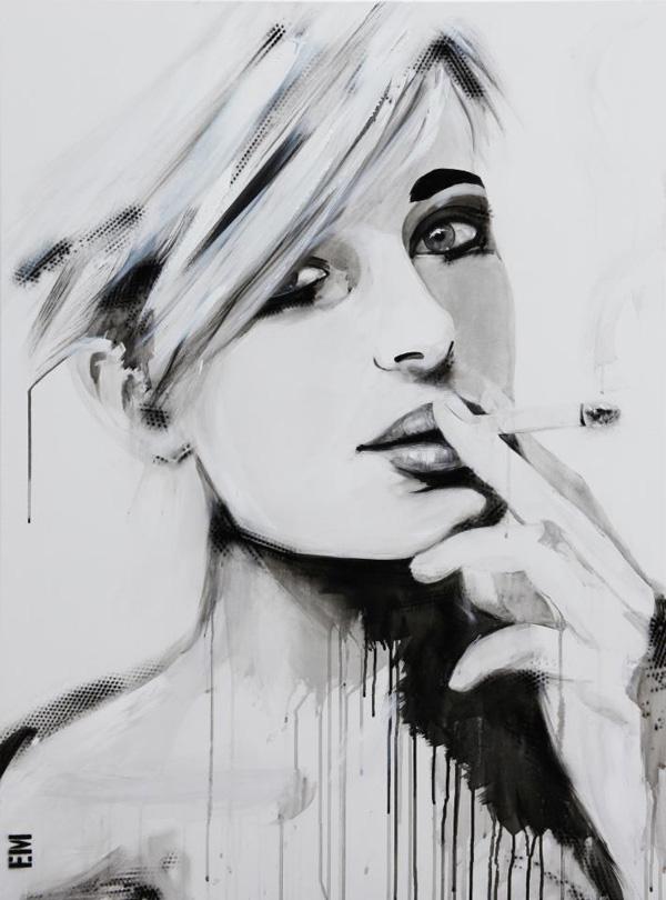 Striking Paintings by Emma Sheldrake