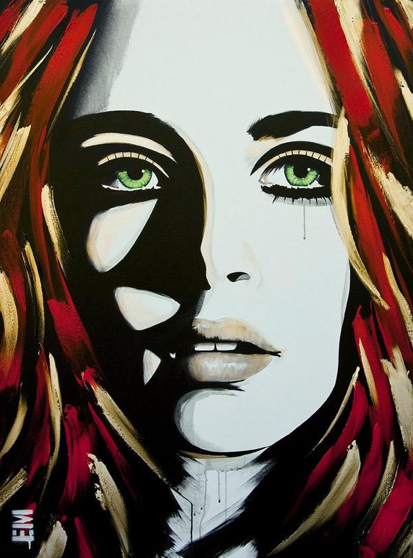 Striking Paintings by Emma Sheldrake