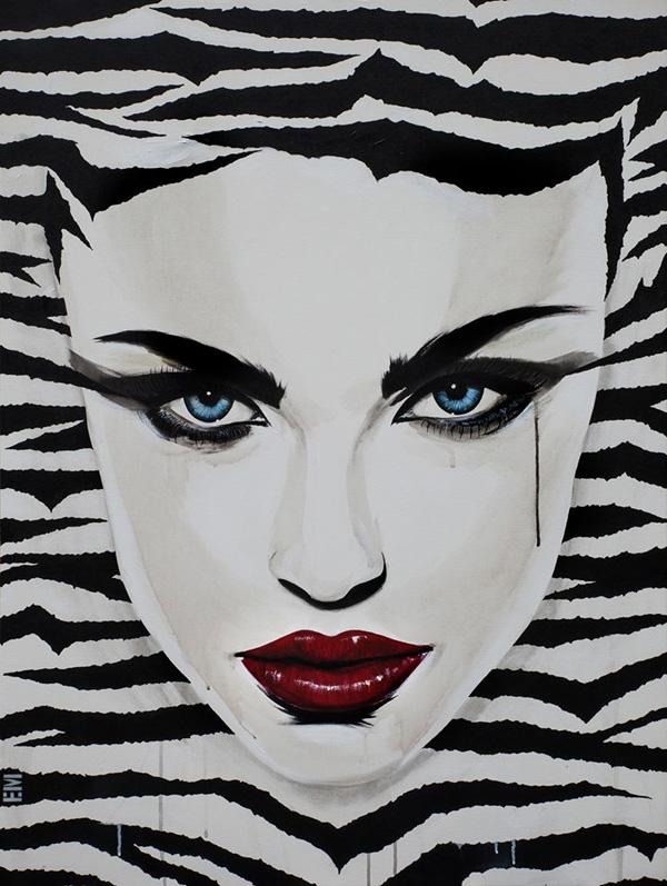 Striking Paintings by Emma Sheldrake