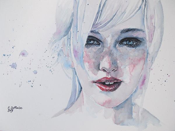 Watercolor Paintings by Erica Dal Maso