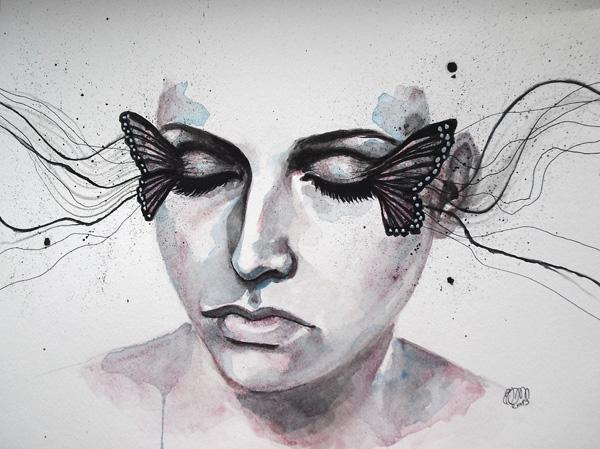 Watercolor Paintings by Erica Dal Maso