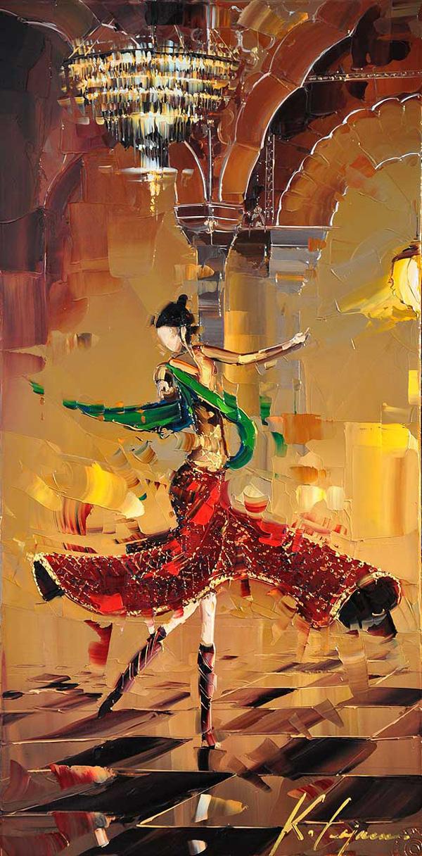 Cityscapes Paintings by Kal Gajoum