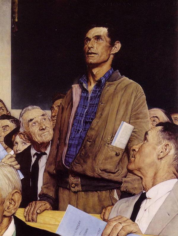 Norman Rockwell and his Paintings