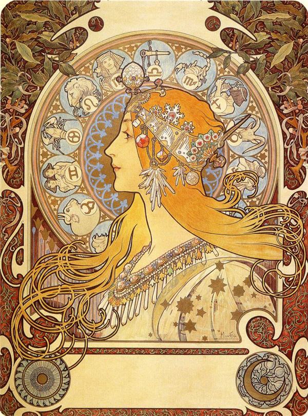 10 Famous Alphonse Mucha Paintings