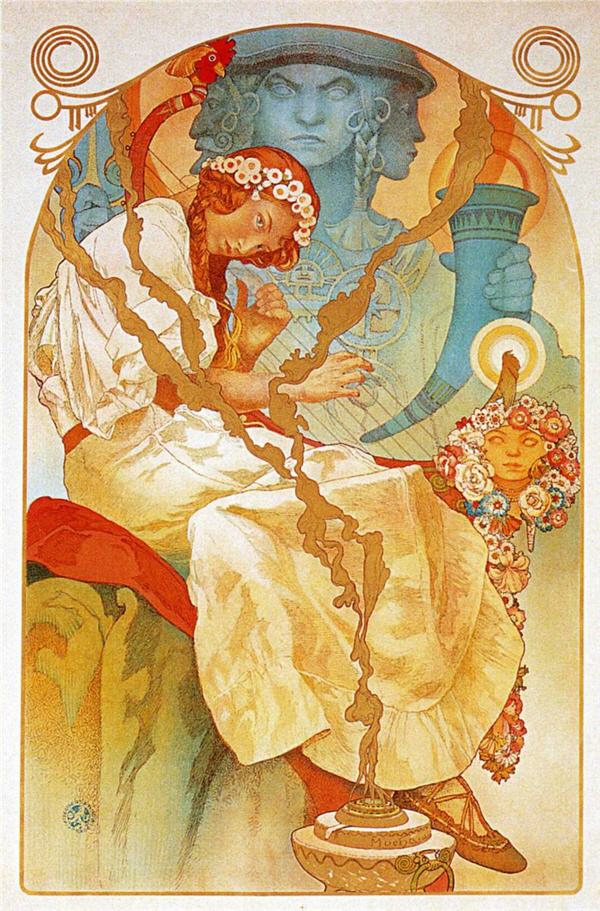 10 Famous Alphonse Mucha Paintings