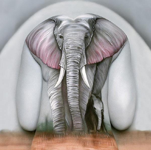 55+ Beautiful Body Paintings