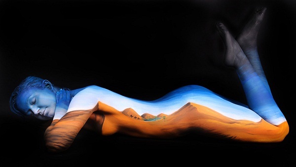 55+ Beautiful Body Paintings