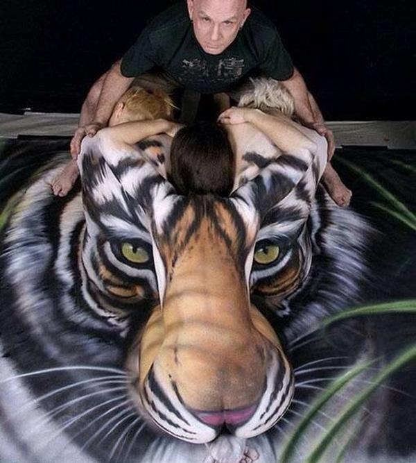 55+ Beautiful Body Paintings