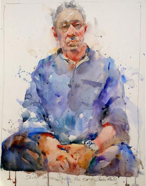 Watercolor Figurative Paintings by Charles Reid