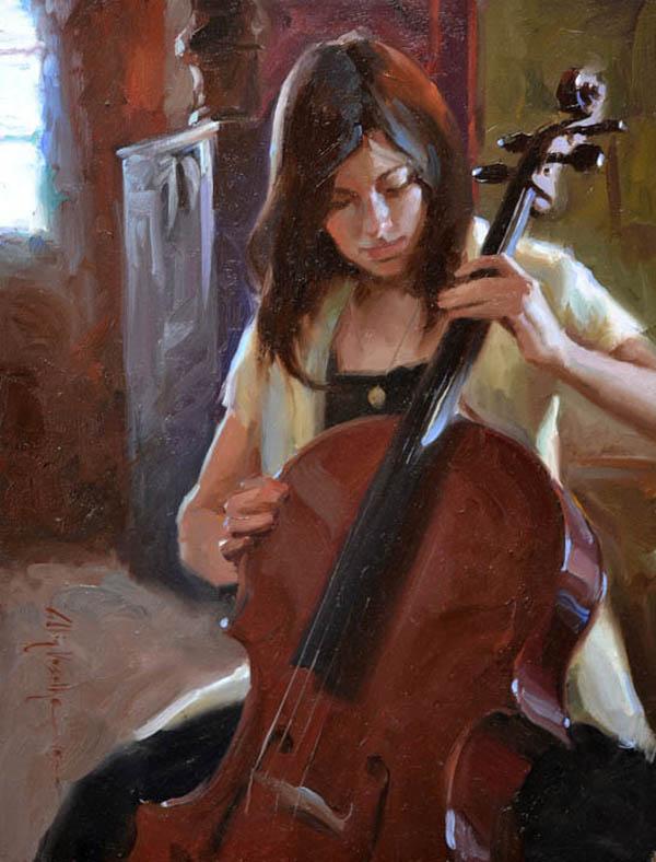 Expressive Paintings by Albin Veselka