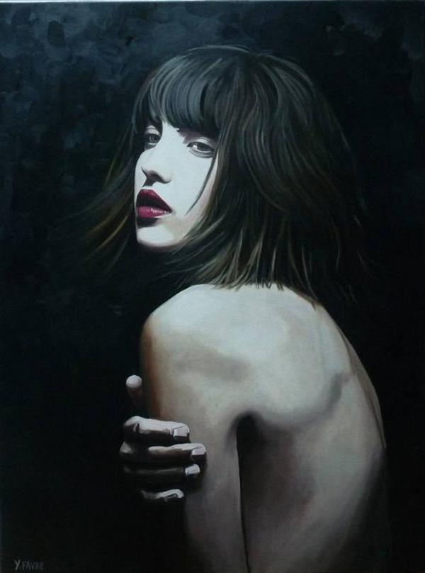 Portrait Paintings by Yvan Favre