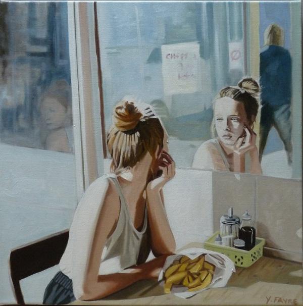 Portrait Paintings by Yvan Favre