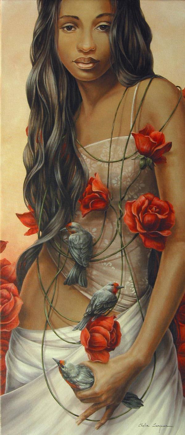 Paintings by Chelin Sanjuan