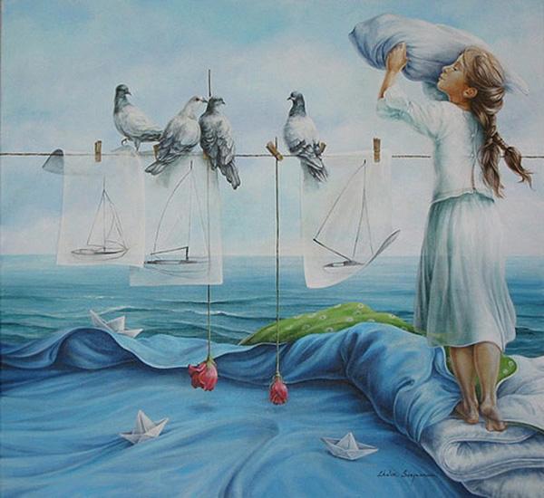 Paintings by Chelin Sanjuan
