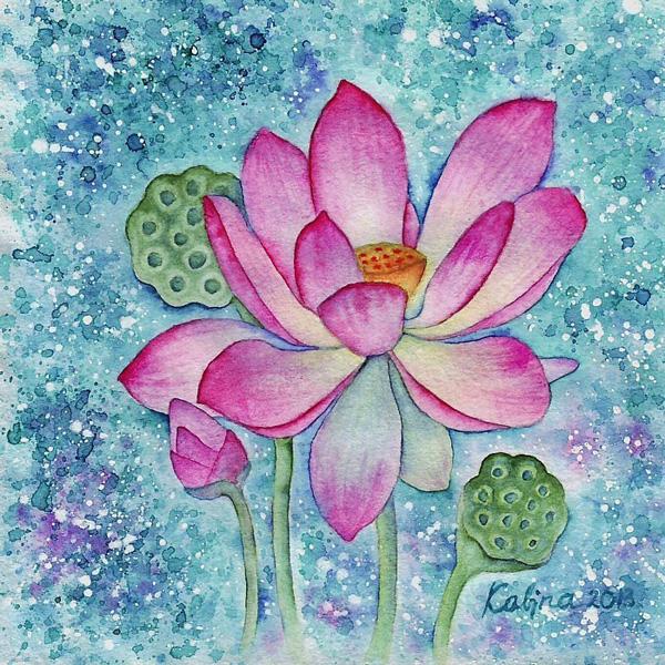 Watercolor Paintings by Zhanna Kabina