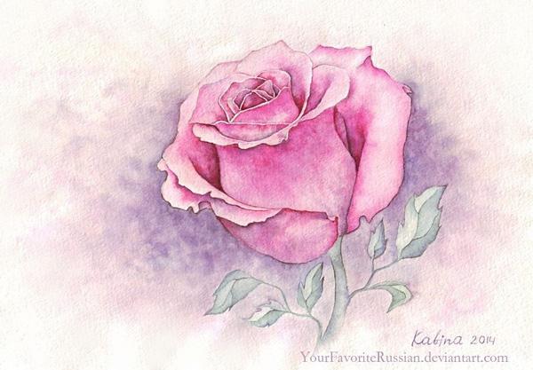 Watercolor Paintings by Zhanna Kabina