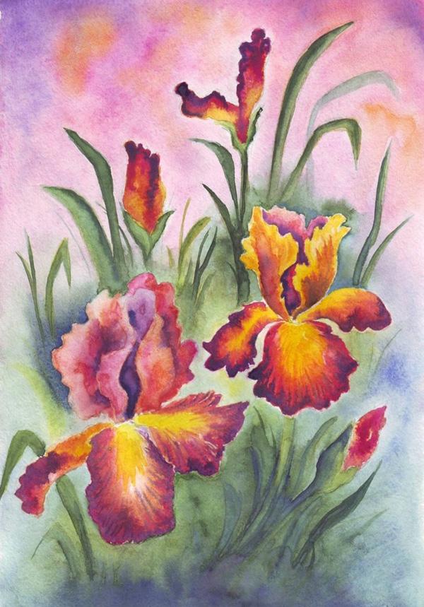 Watercolor Paintings by Zhanna Kabina