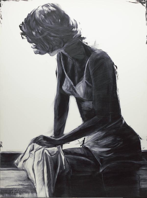 Sepia Series Paintings by Janel Eleftherakis